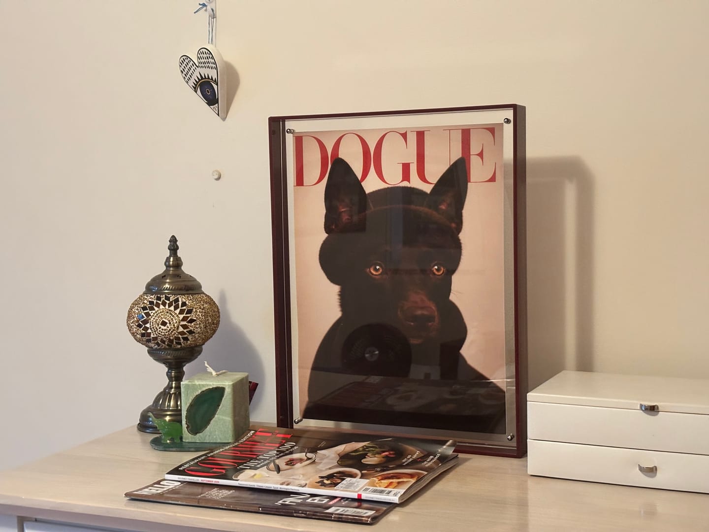 Customer photo review of Personalised Poster With Dog - Dogue