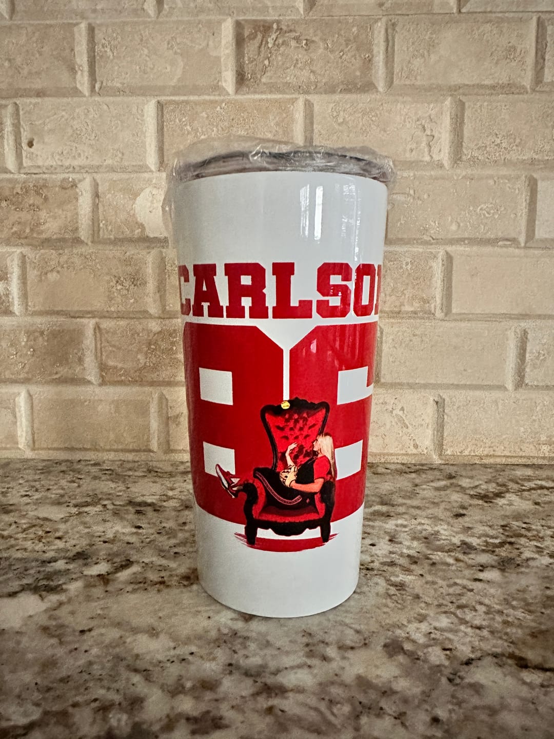 Customer photo review of Bree Carlson Tumbler Mug