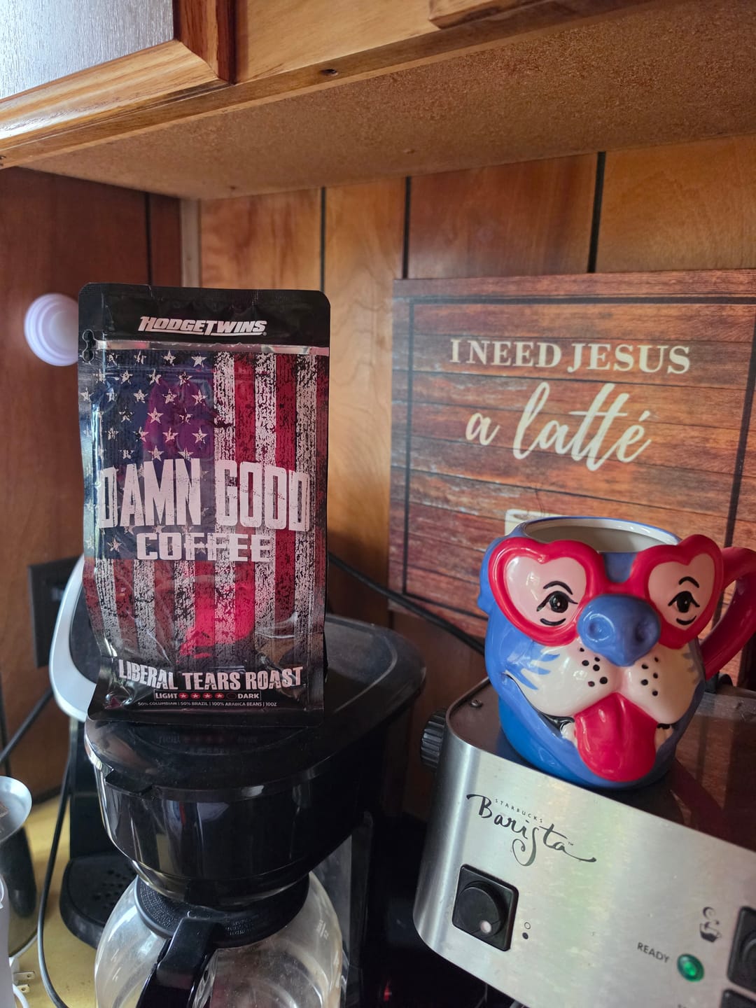 Customer photo review of Damn Good™ Coffee - Liberal Tears Roast - (10oz)
