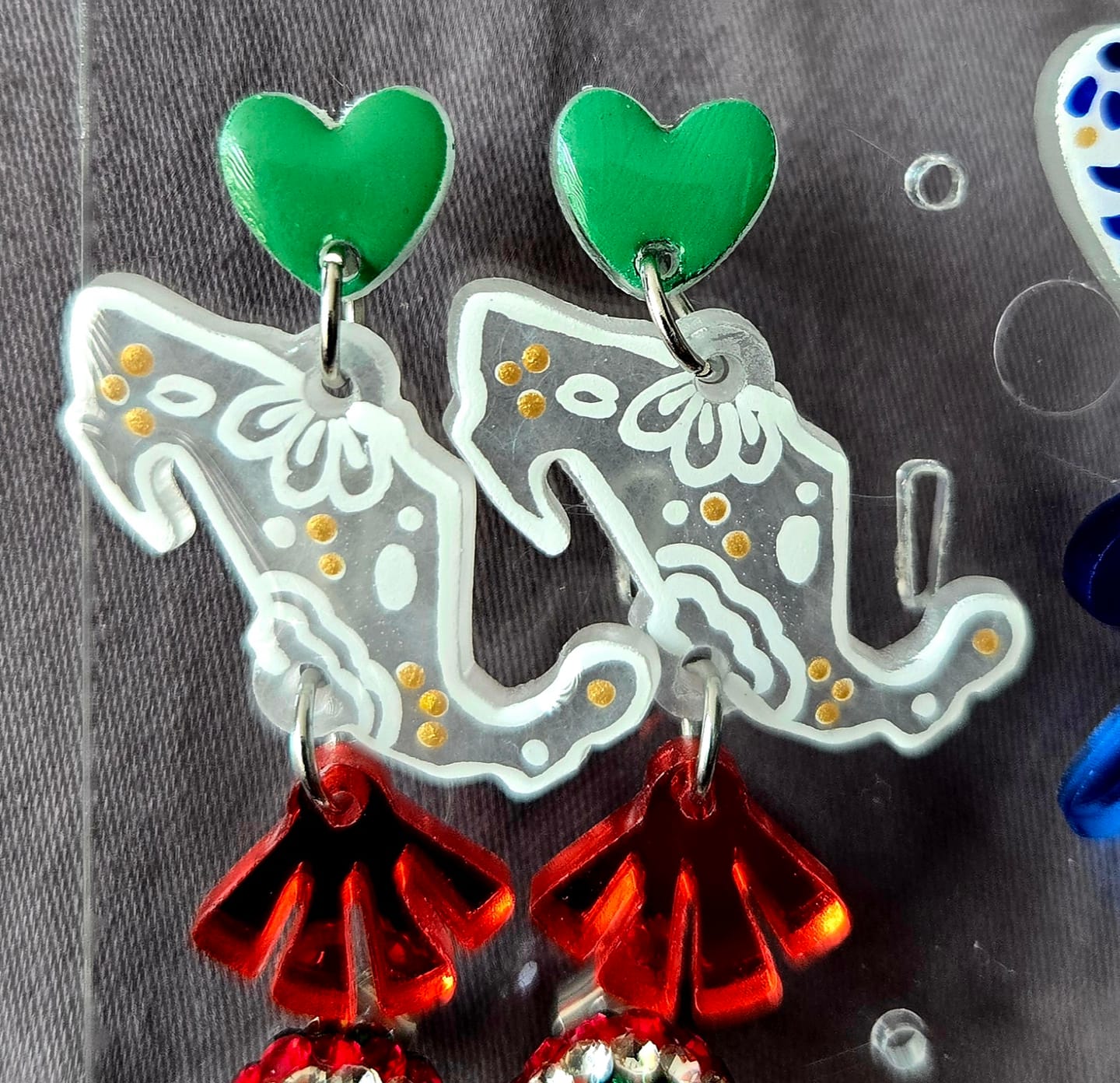Customer photo review of Aretes Largos | México Bonito