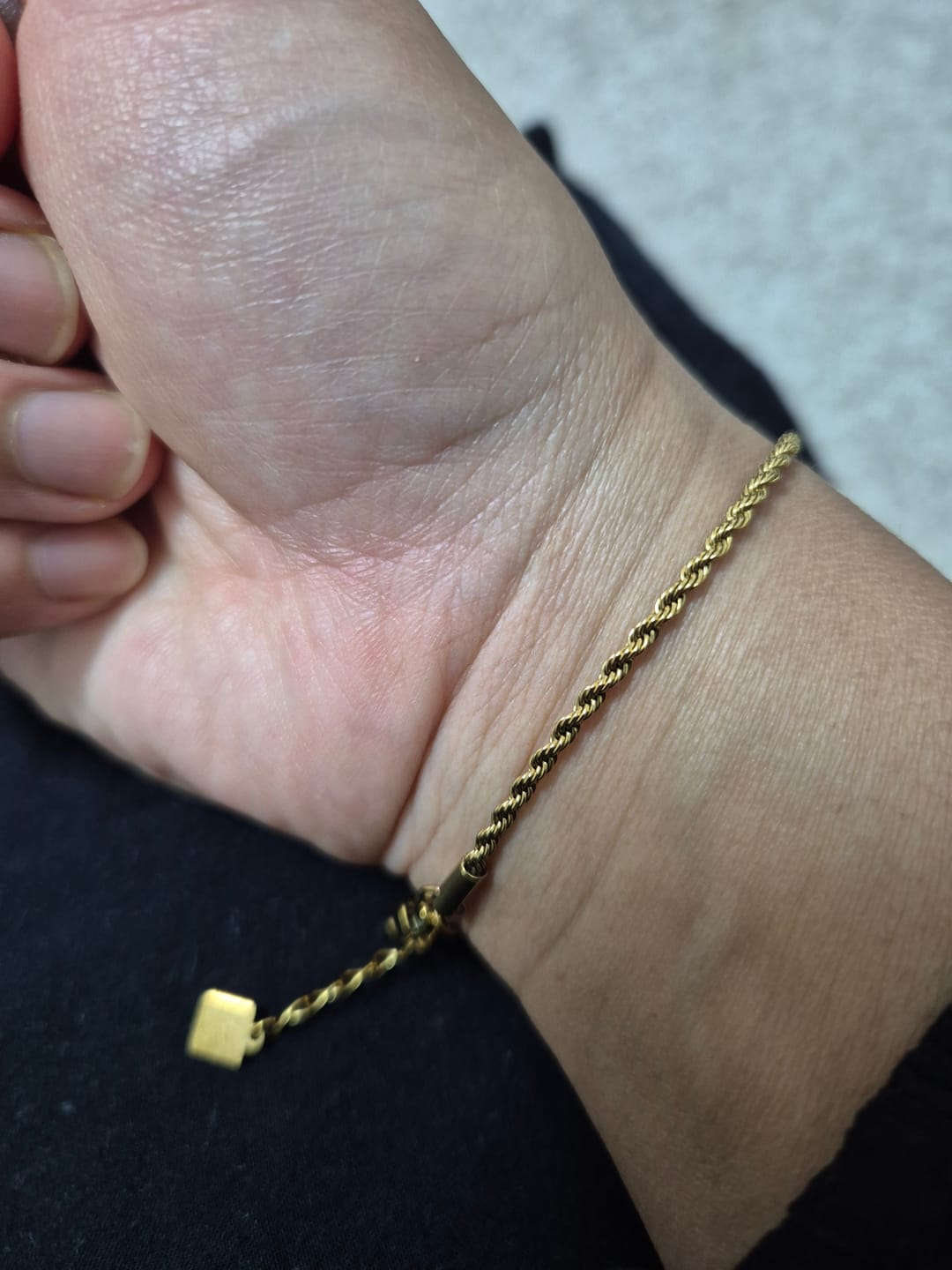 Customer photo review of Rope Bracelet | Essential