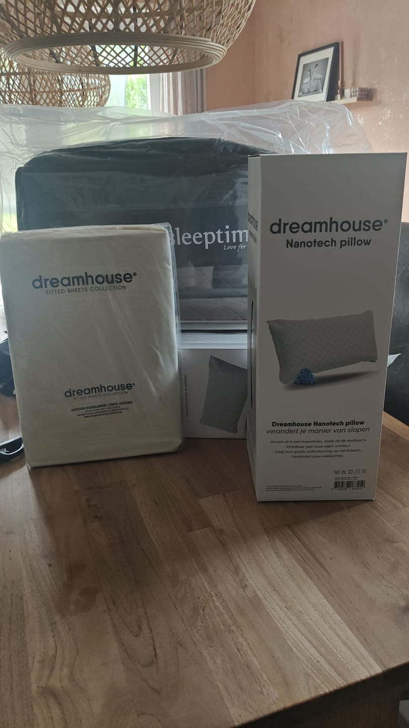 Customer photo review of Premium Slaappakket