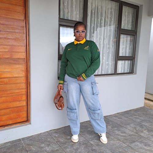 Customer photo review of Springboks Nike Men's 26/27 Heritage Long Sleeve Home Jersey