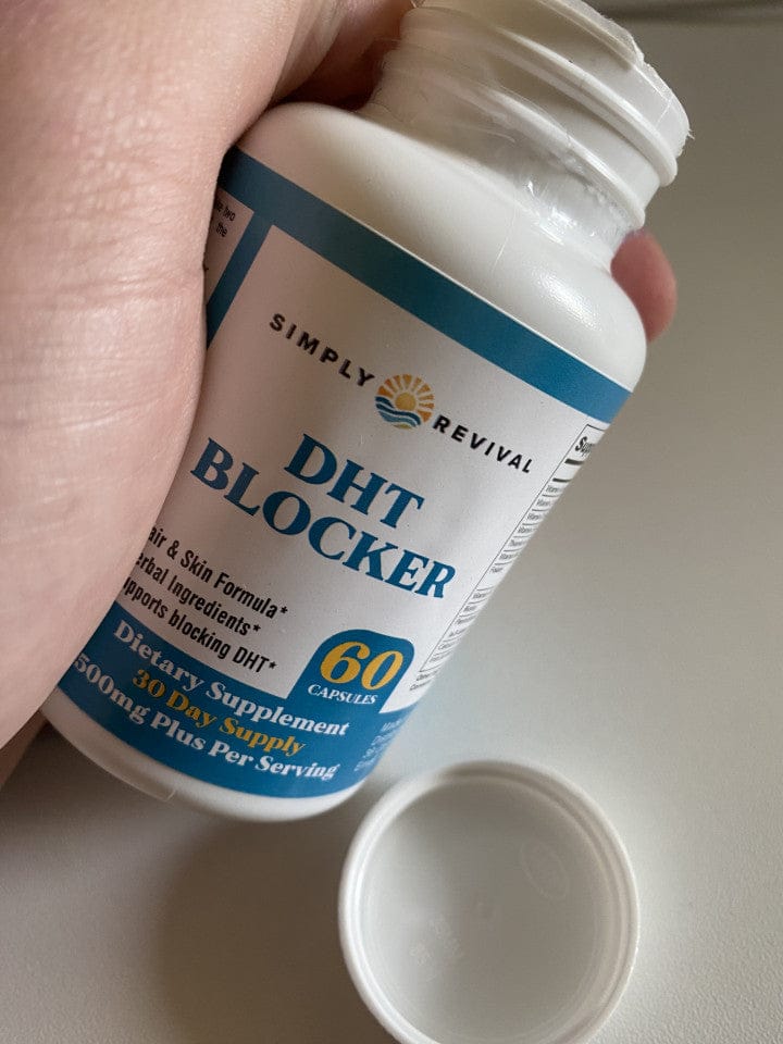 Customer photo review of DHT BLOCKER | Mas Pelo & Menos Caida
