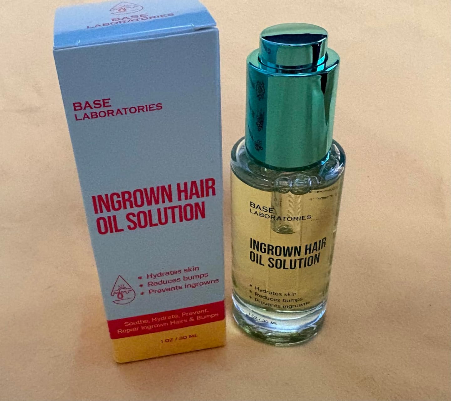 Customer photo review of Ingrown Hair Reset Duo