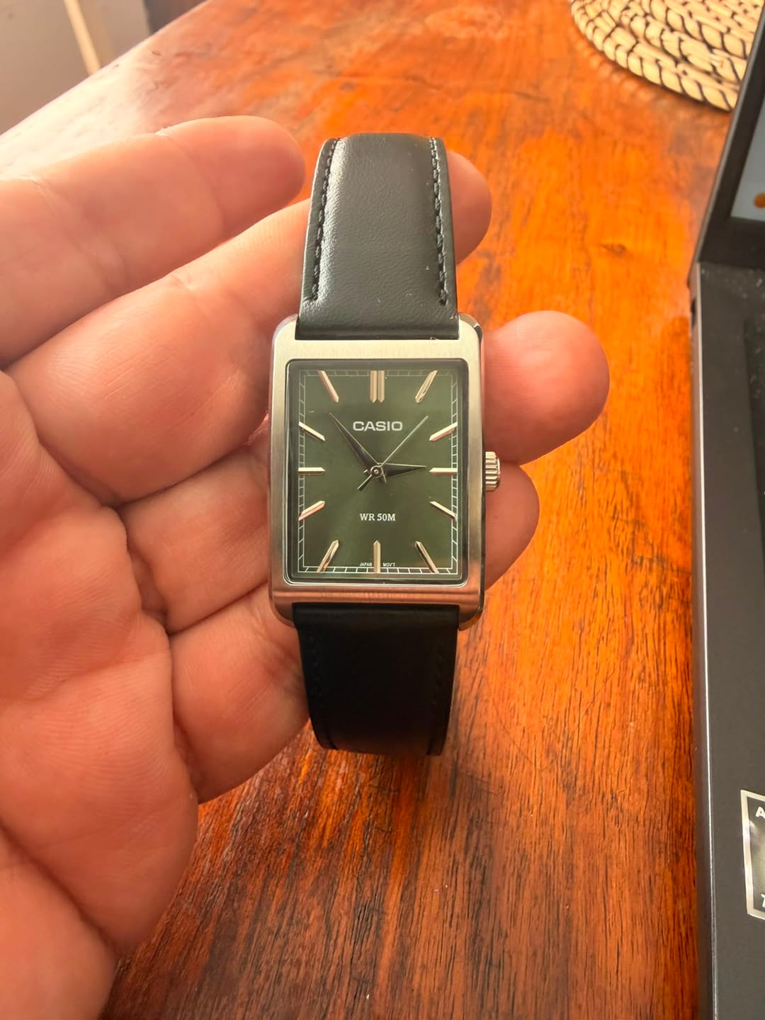Customer photo review of Reloj Casio Tank Análogo MTP-B215L-3AV Caja Acero