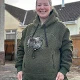 Customer photo review of PawHug™ Cozy Pet Hoodie