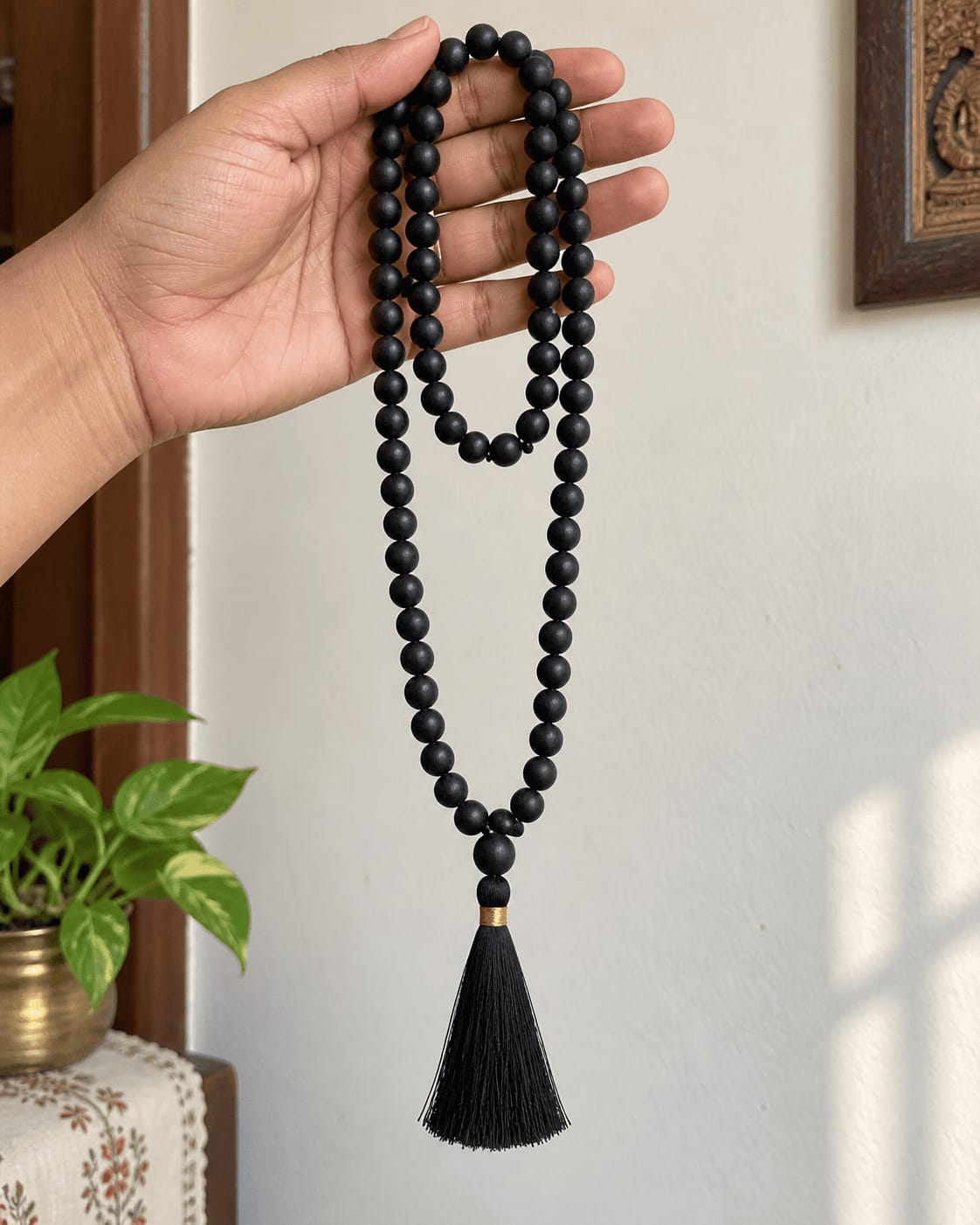Customer photo review of Karungali Mala