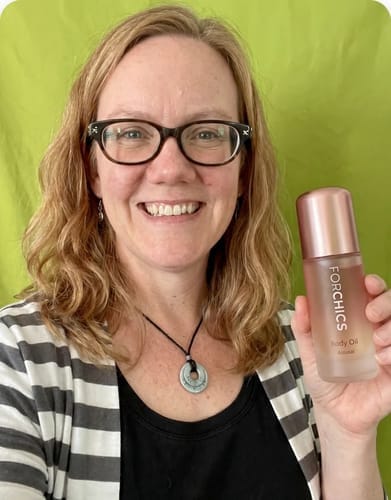 Customer photo review of ForChics Body Oil