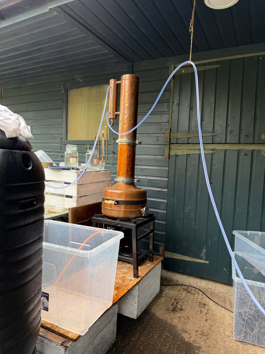 Customer photo review of Column extension for distillers with 5" column