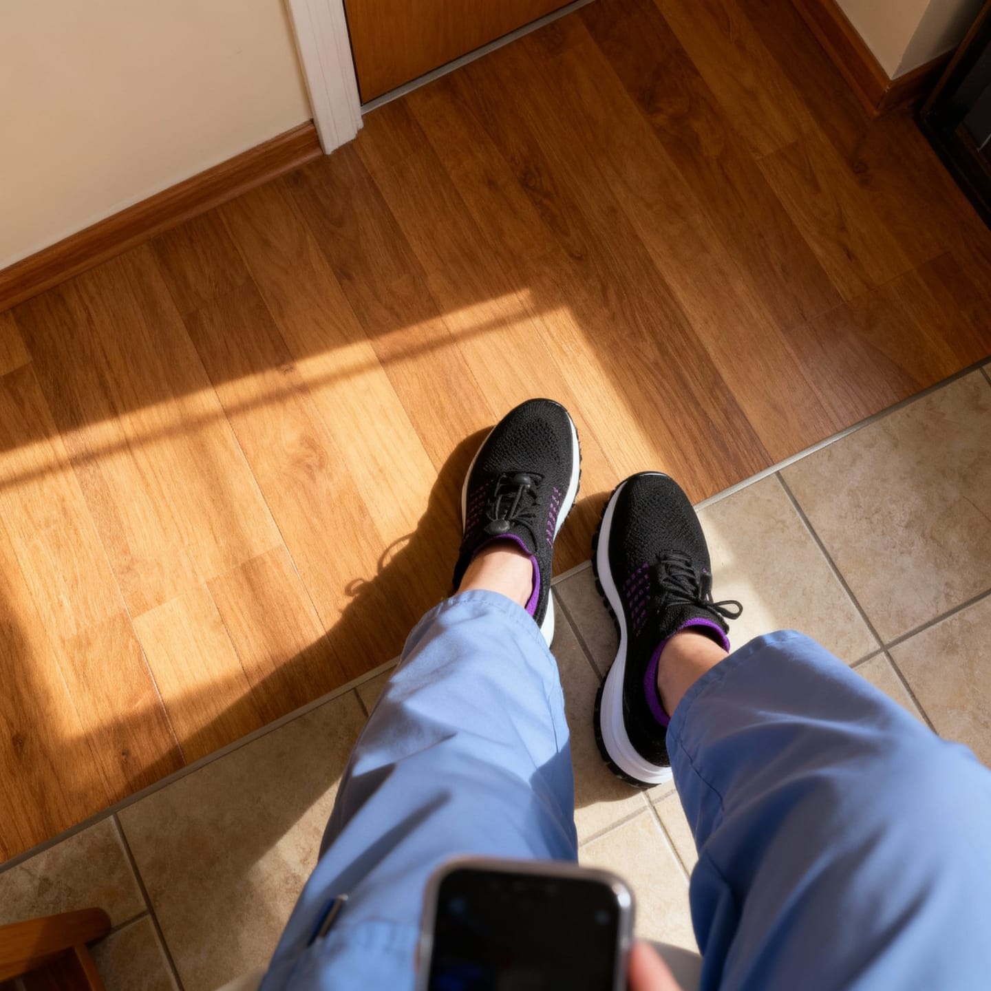 Customer photo review of Tênis Ortopédico Feminino OrtoFlex Pro