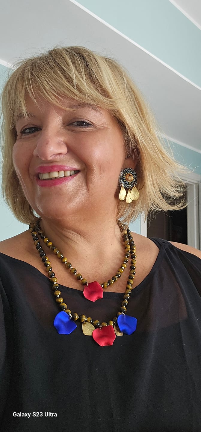 Customer photo review of Collana Ondina lunga