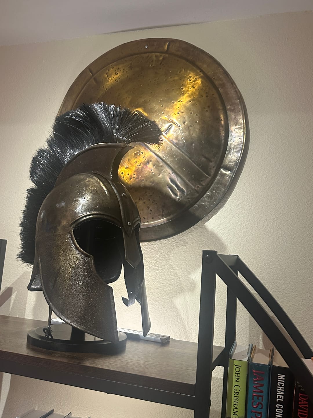 Customer photo review of Great Achilles, Trojan Warrior - Troy Helmet