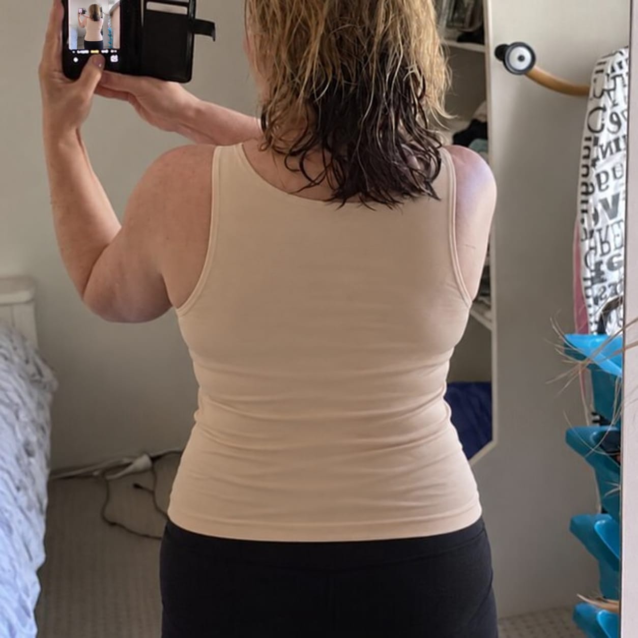 Customer photo review of Maggie's Tank Top