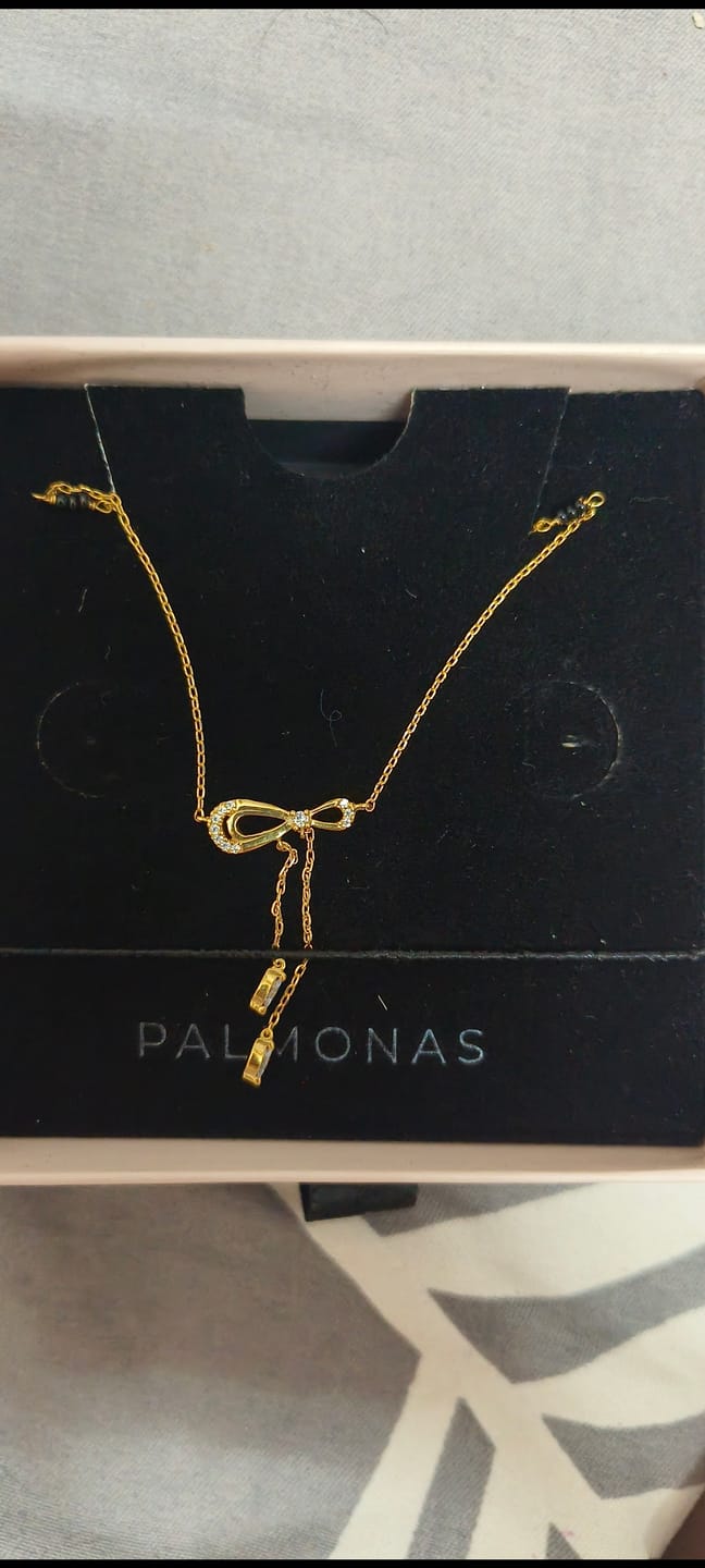 Customer photo review of Bhavani Diamond Mangalsutra