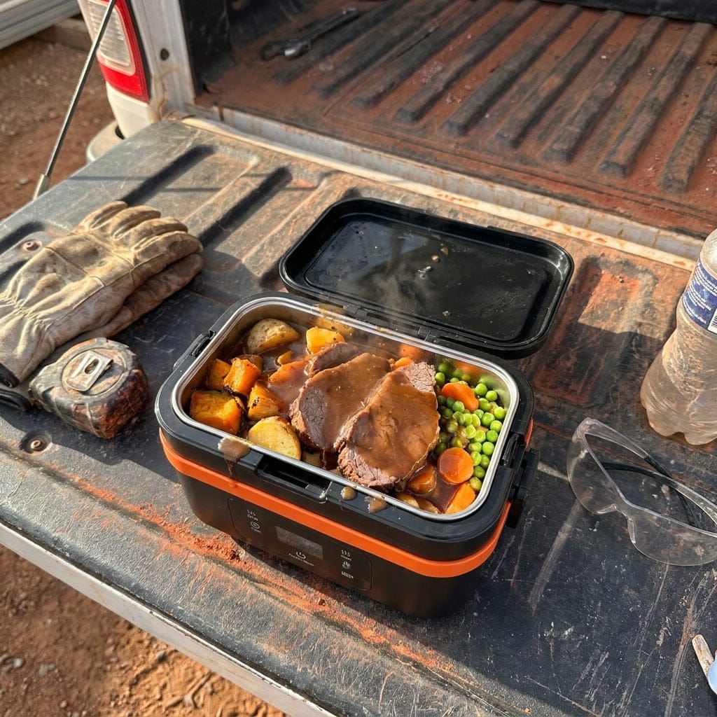 Customer photo review of SnapHeatEat™ Original 1.35L Electric Lunch Box