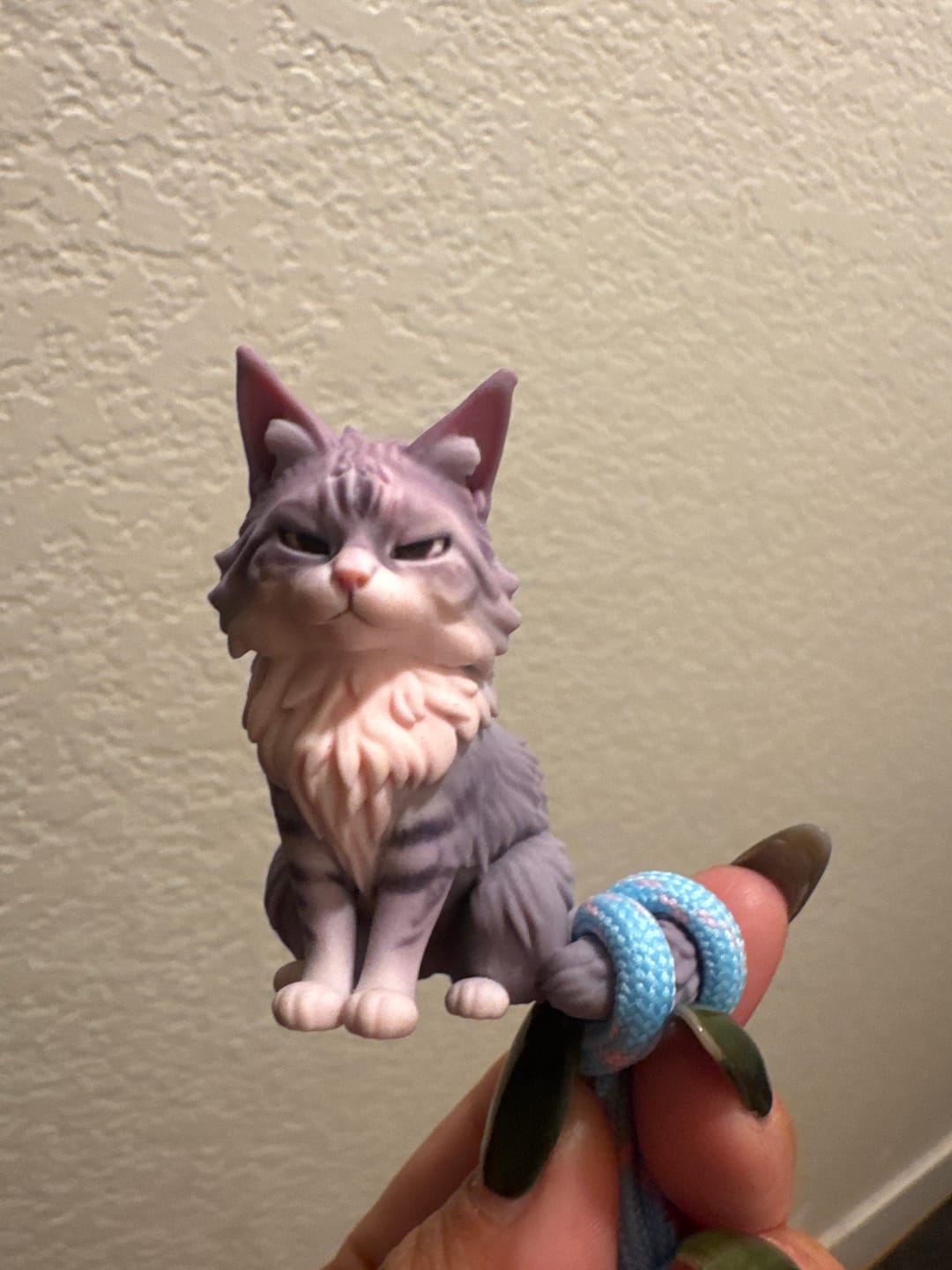 Customer photo review of Custom Pet Keychain & Bag Charm - 3D Figure from Your Photo
