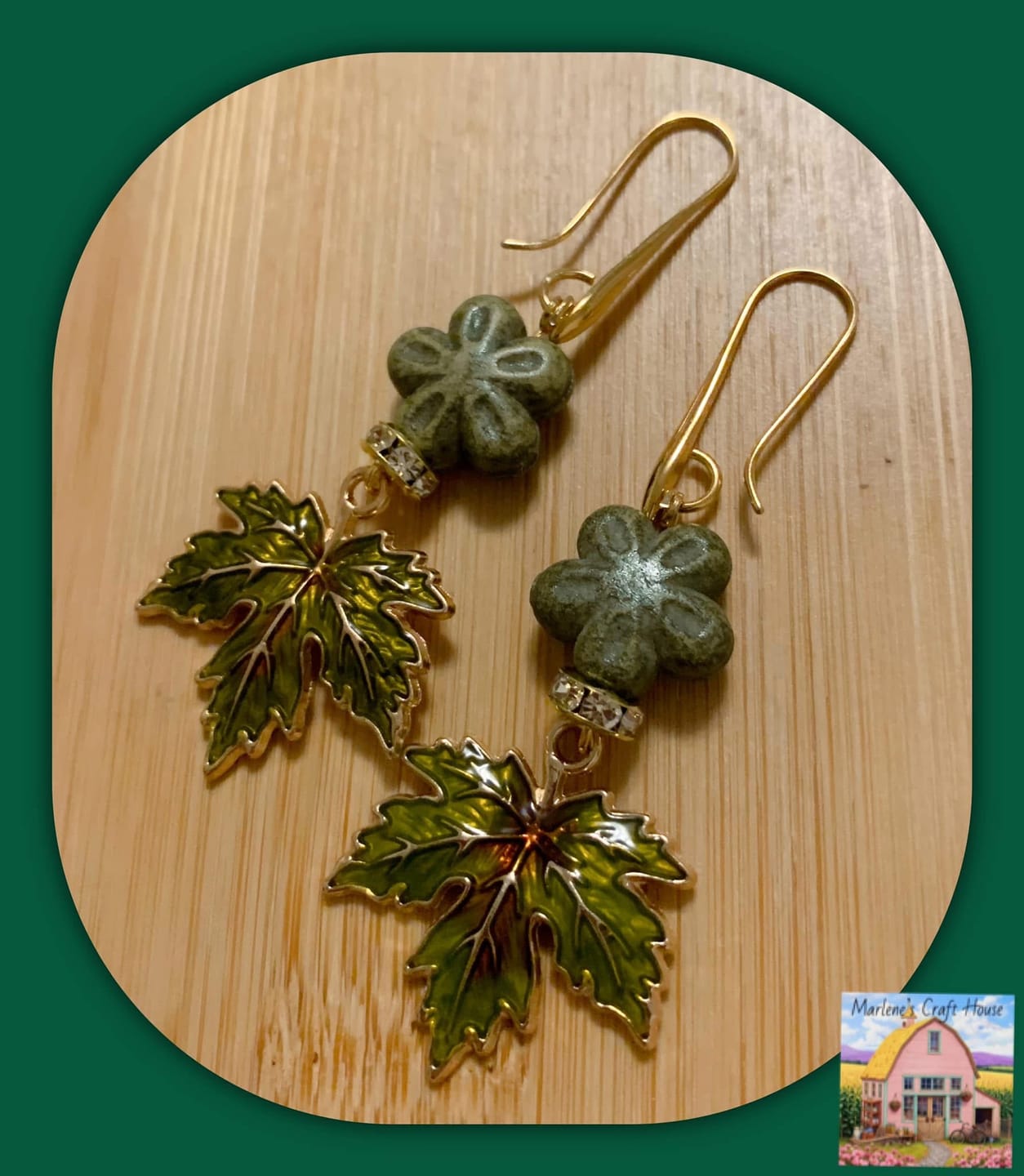Customer photo review of Autumnal Bead Mix in Along the Hiking Trail