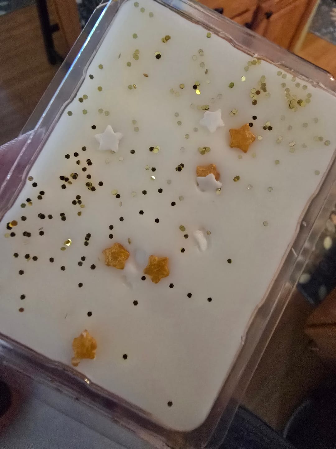 Customer photo review of F*ck Anxiety Wax Melts