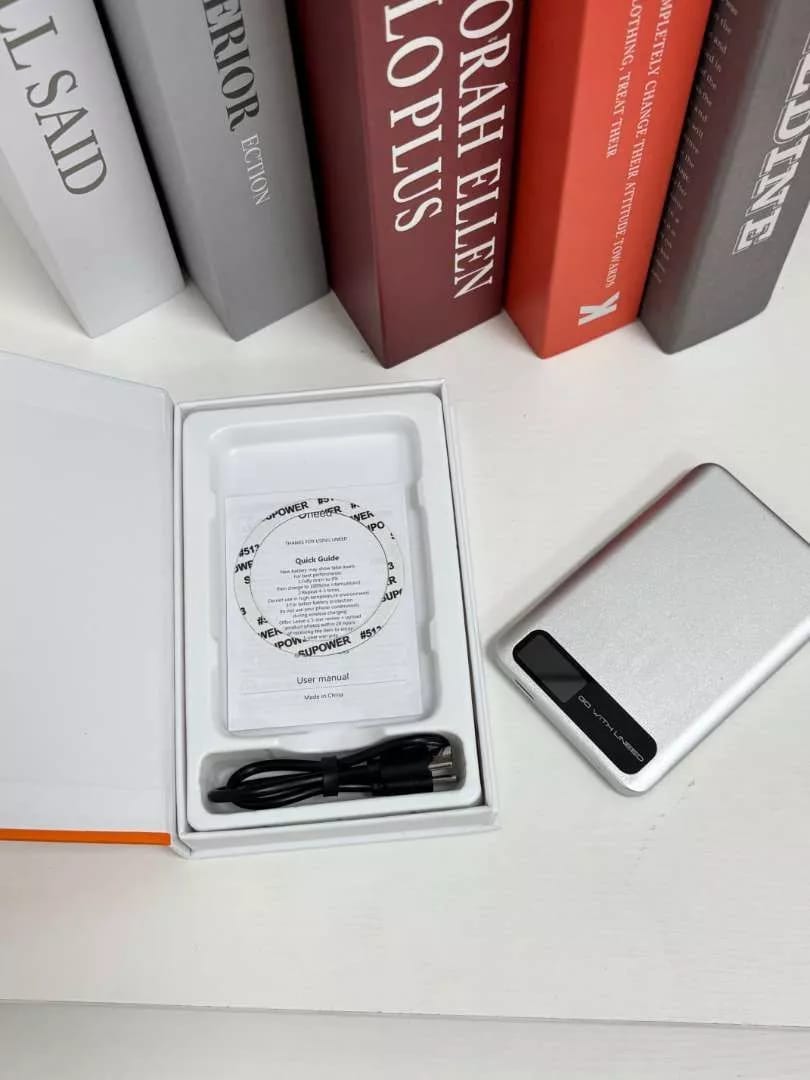 Customer photo review of Smart LED Cat Screen Wireless Powerbank