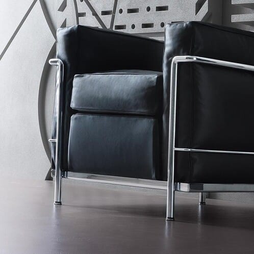 Customer photo review of Fauteuil Grand Confort Moderniste – Cuir Véritable & Structure Chromée