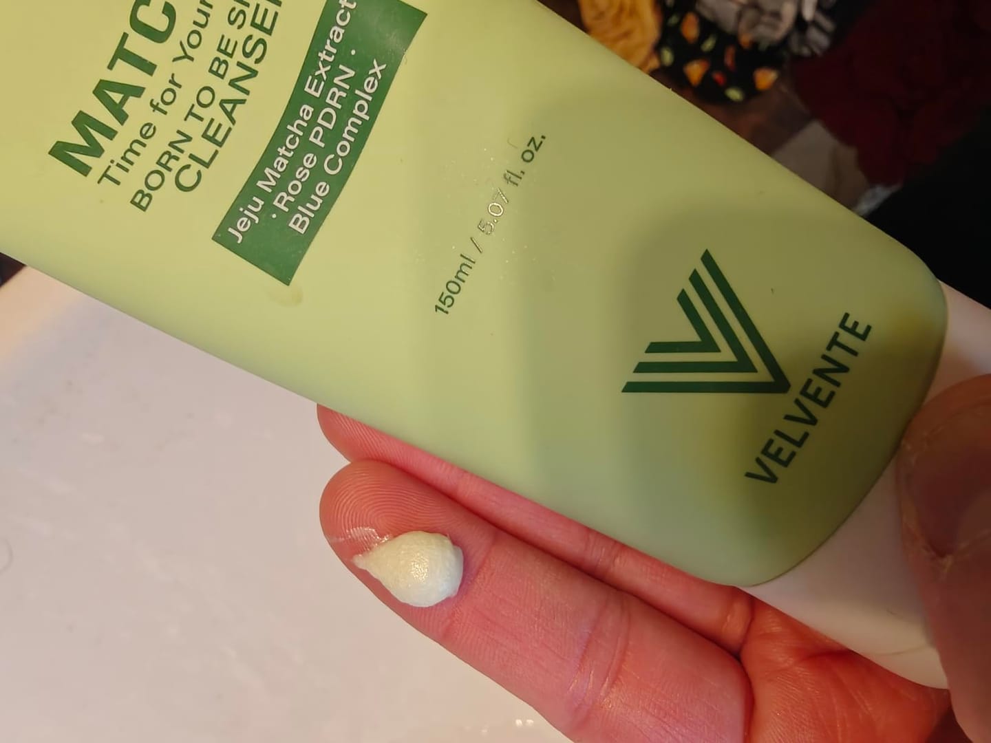 Customer photo review of Foam Cleanser