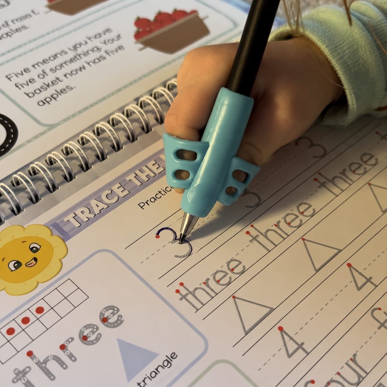 Customer photo review of Handwriting Workbook