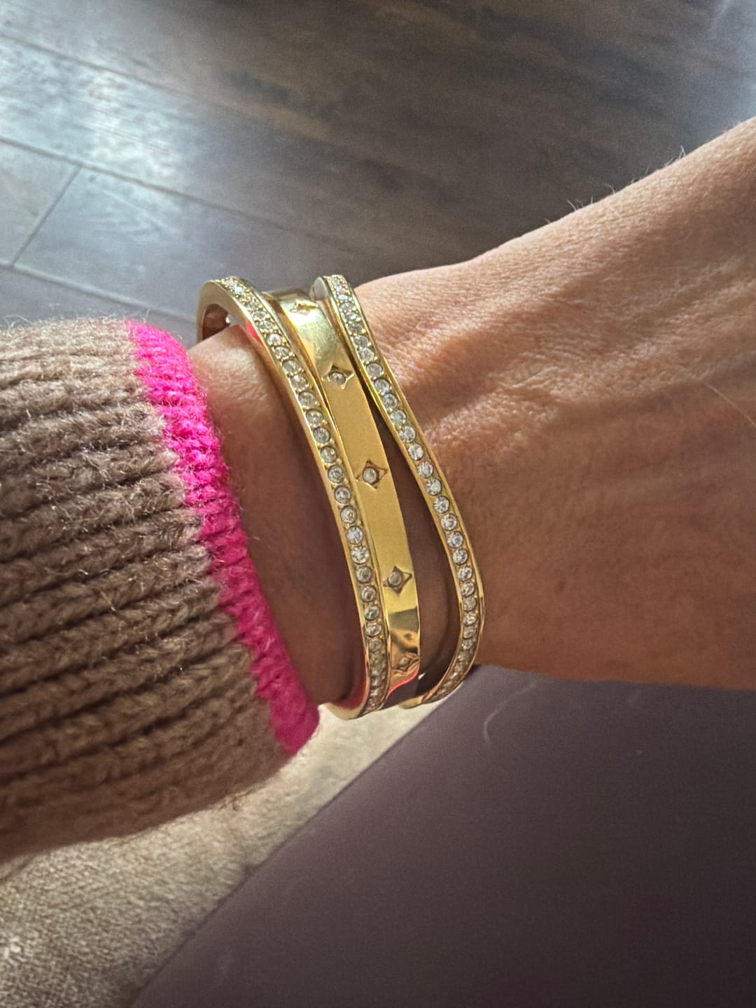 Customer photo review of High Tide Bangle