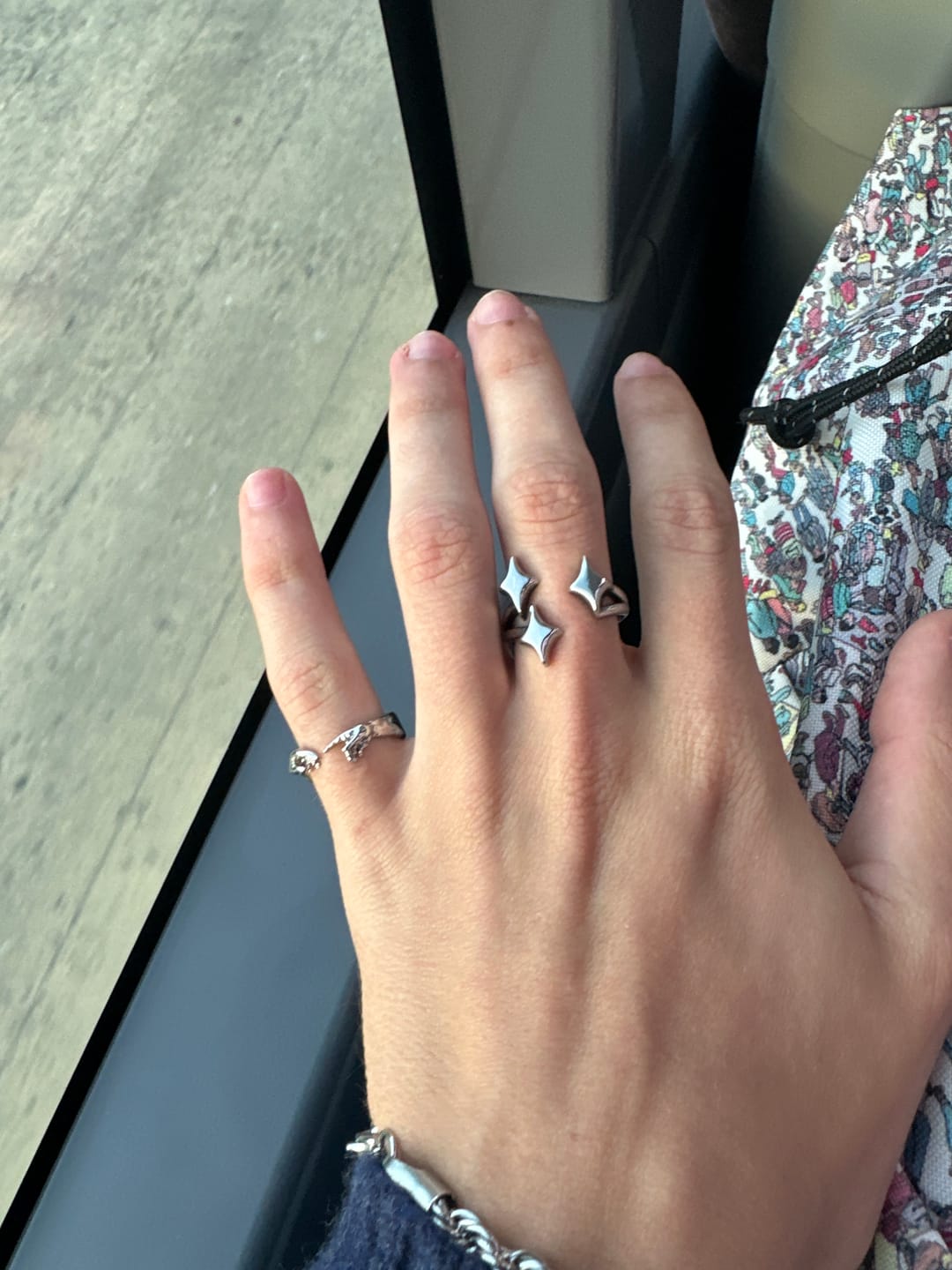 Customer photo review of Triple Star Ring