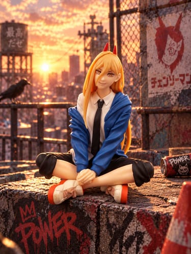 Customer photo review of Power, Chainsaw Man, Sega, Noodle Stopper, ca. 15cm