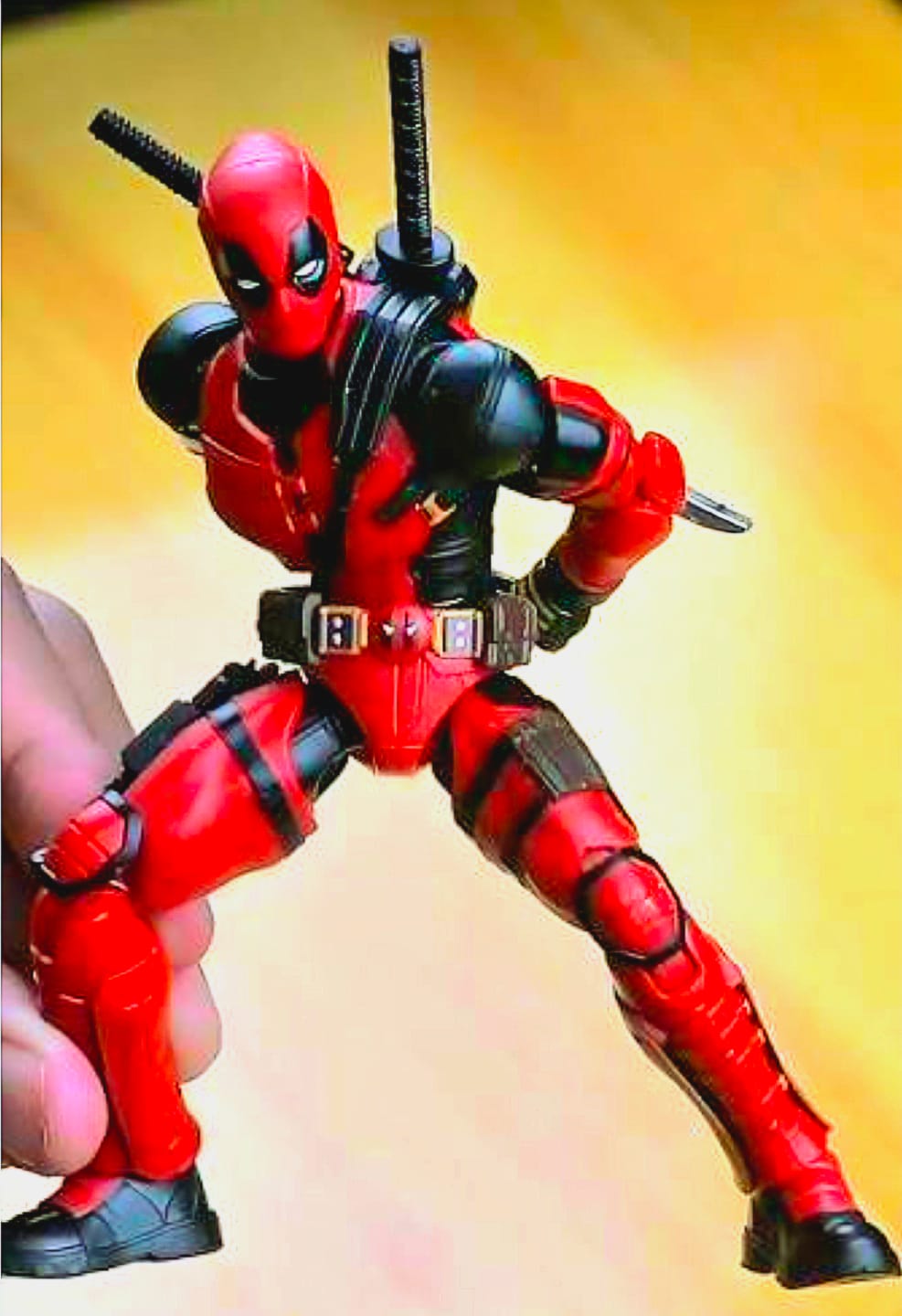Customer photo review of Deadpool - Marvel Deadpool & Wolverine - Champion Class 04 - Model Kit - BLOKEES