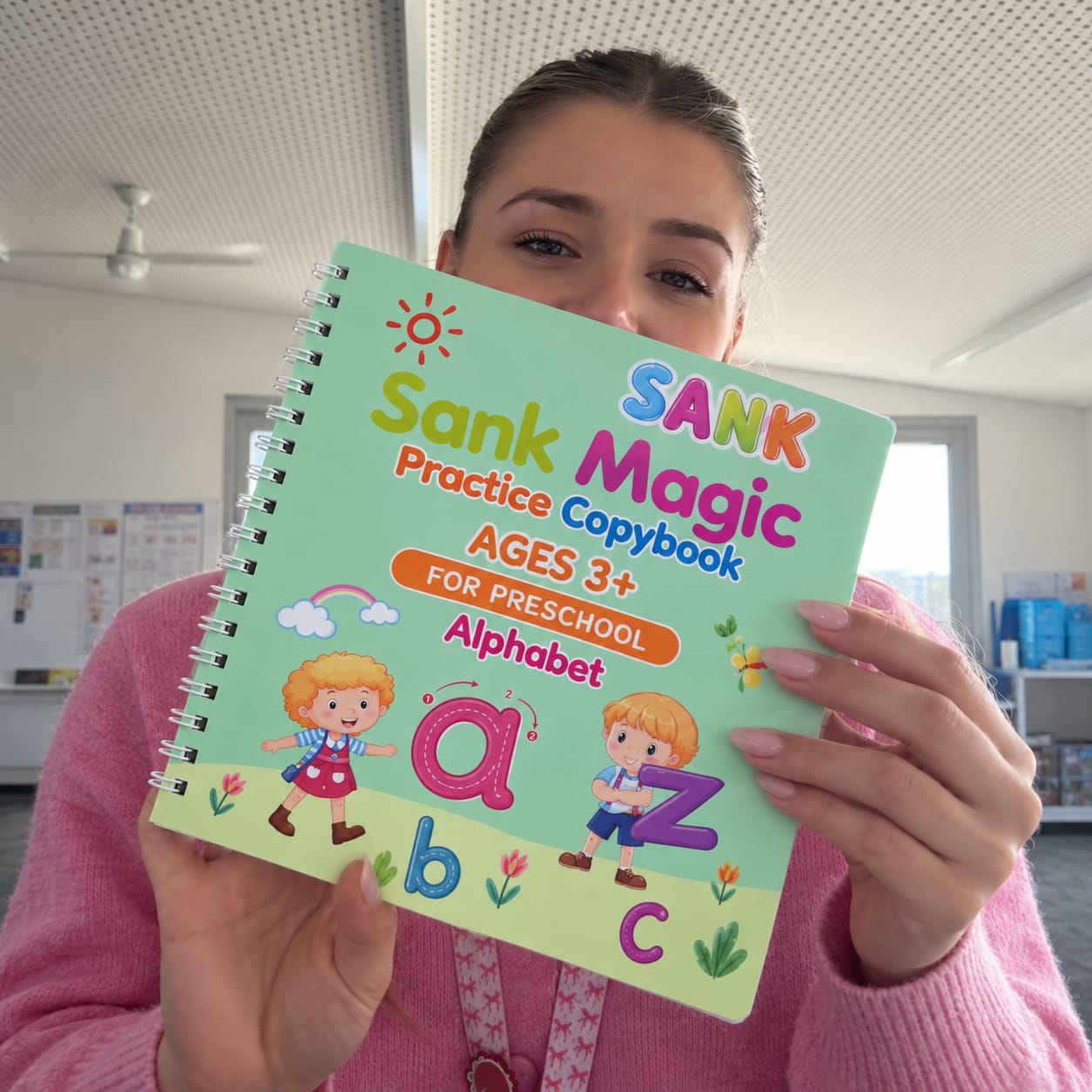 Customer photo review of Handwriting Workbook