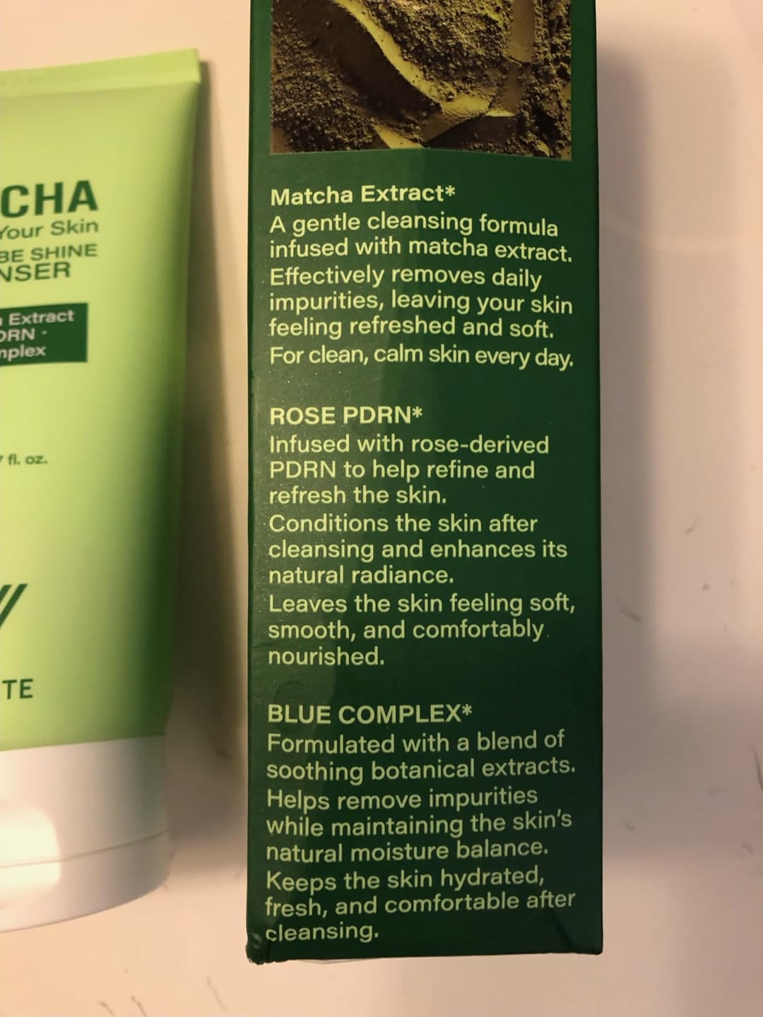 Customer photo review of Foam Cleanser