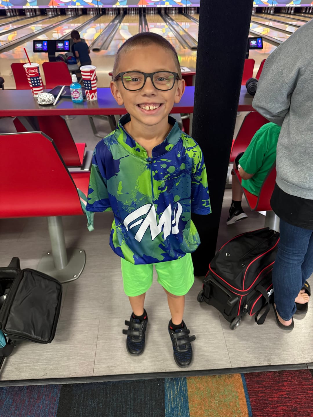 Customer photo review of Motiv - Primal Shock - Bowling Jersey