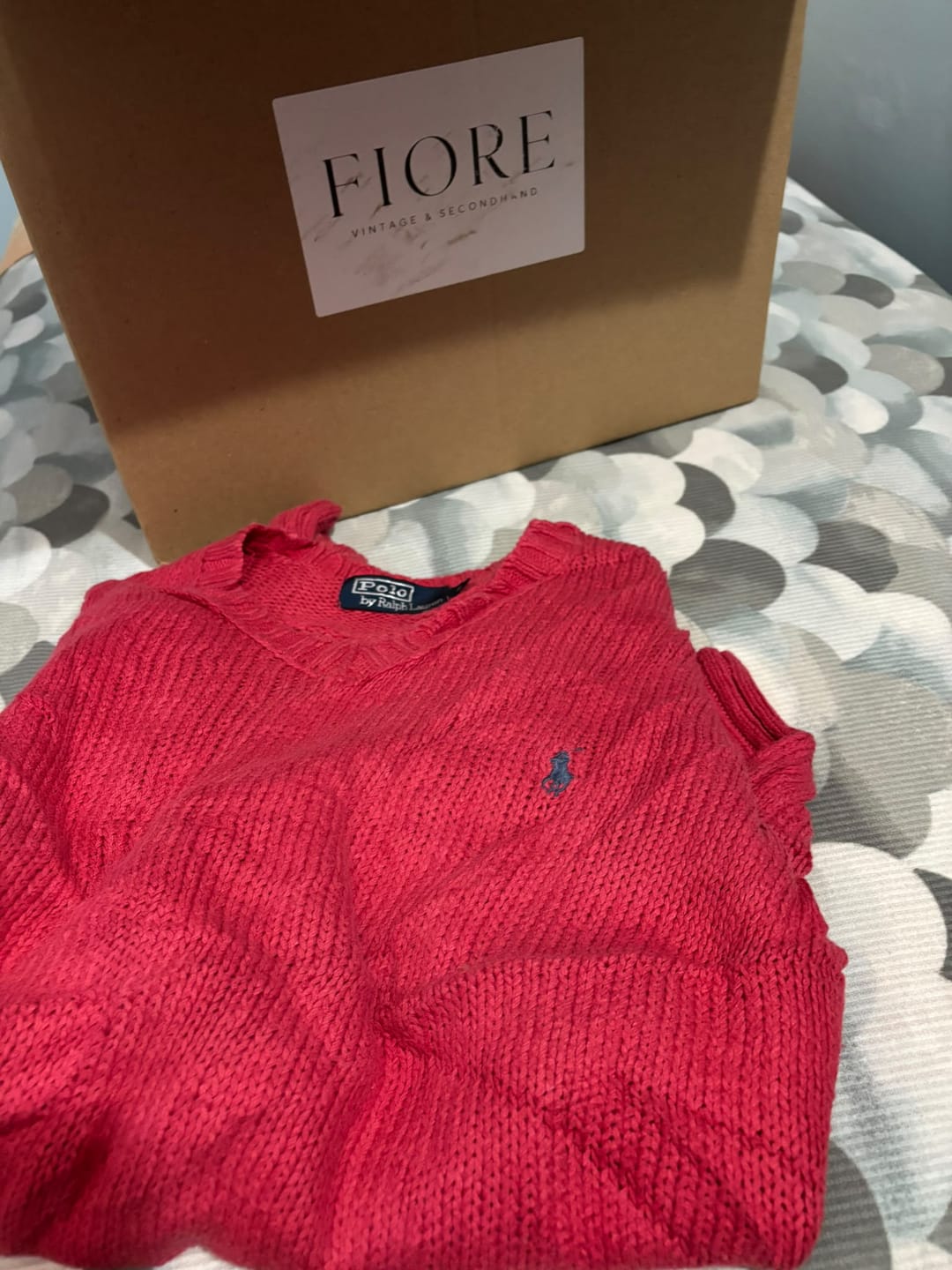 Customer photo review of Fiore Vintage & Secondhand - Box 5 pz Maglioni Ralph Lauren, Lacoste, Tommy Hilfiger PREMIUM