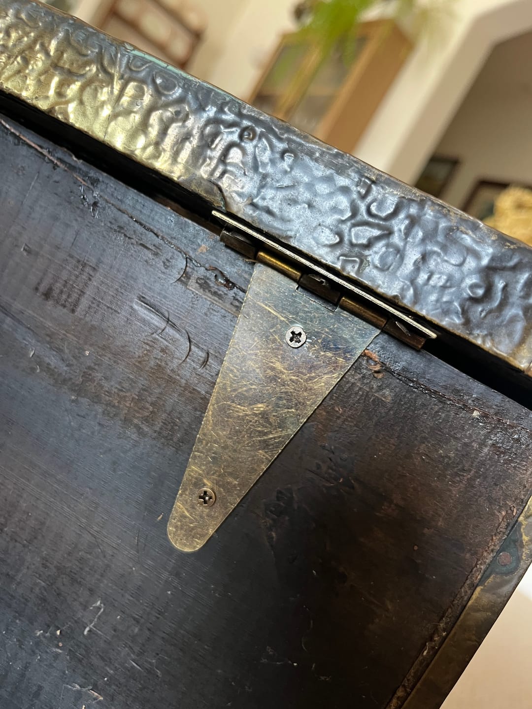 Customer photo review of Antique Bronze T-Hinge 100mm for Doors (Each)