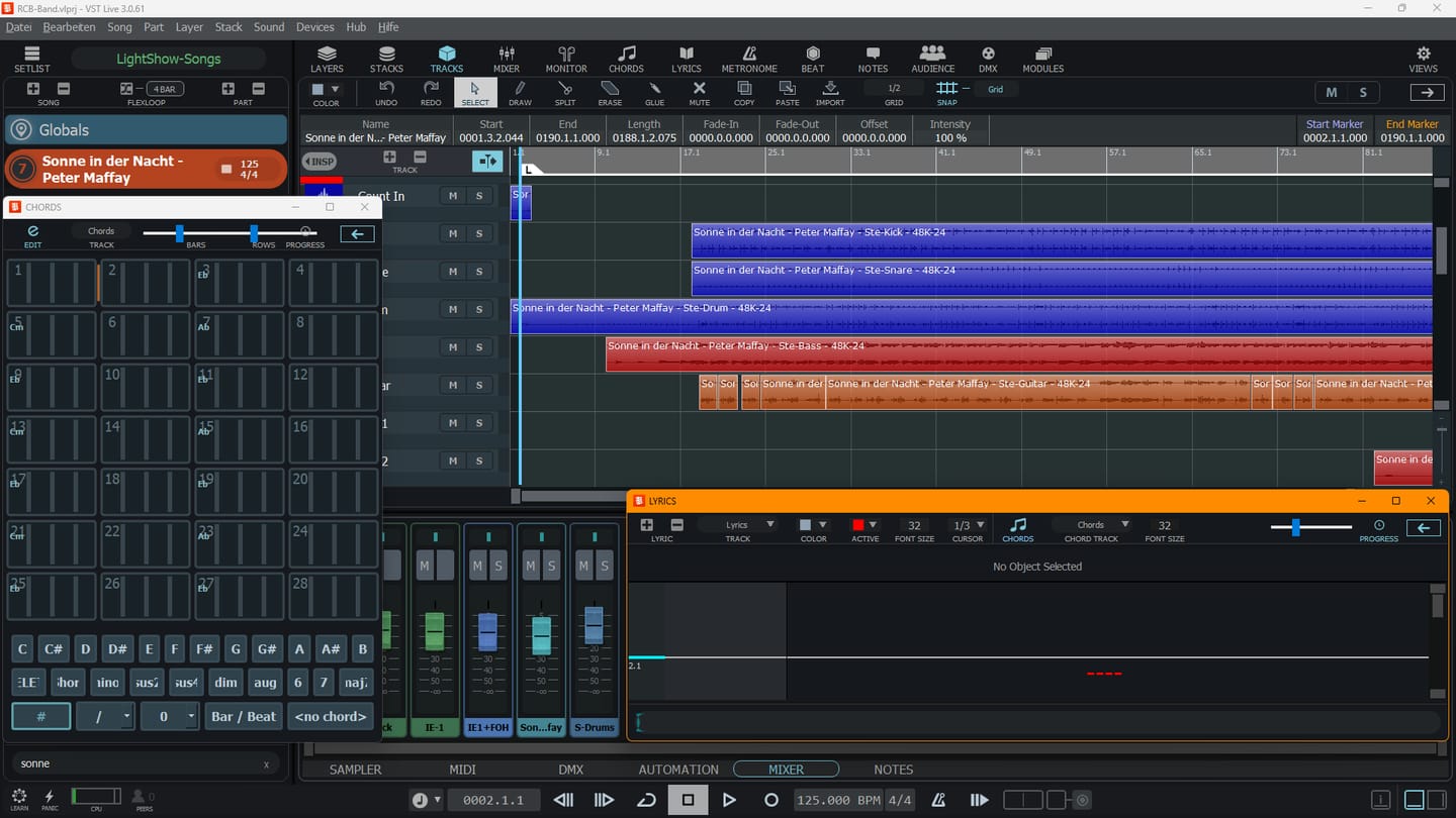 Customer photo review of Sonne in der Nacht (MIDI-File)