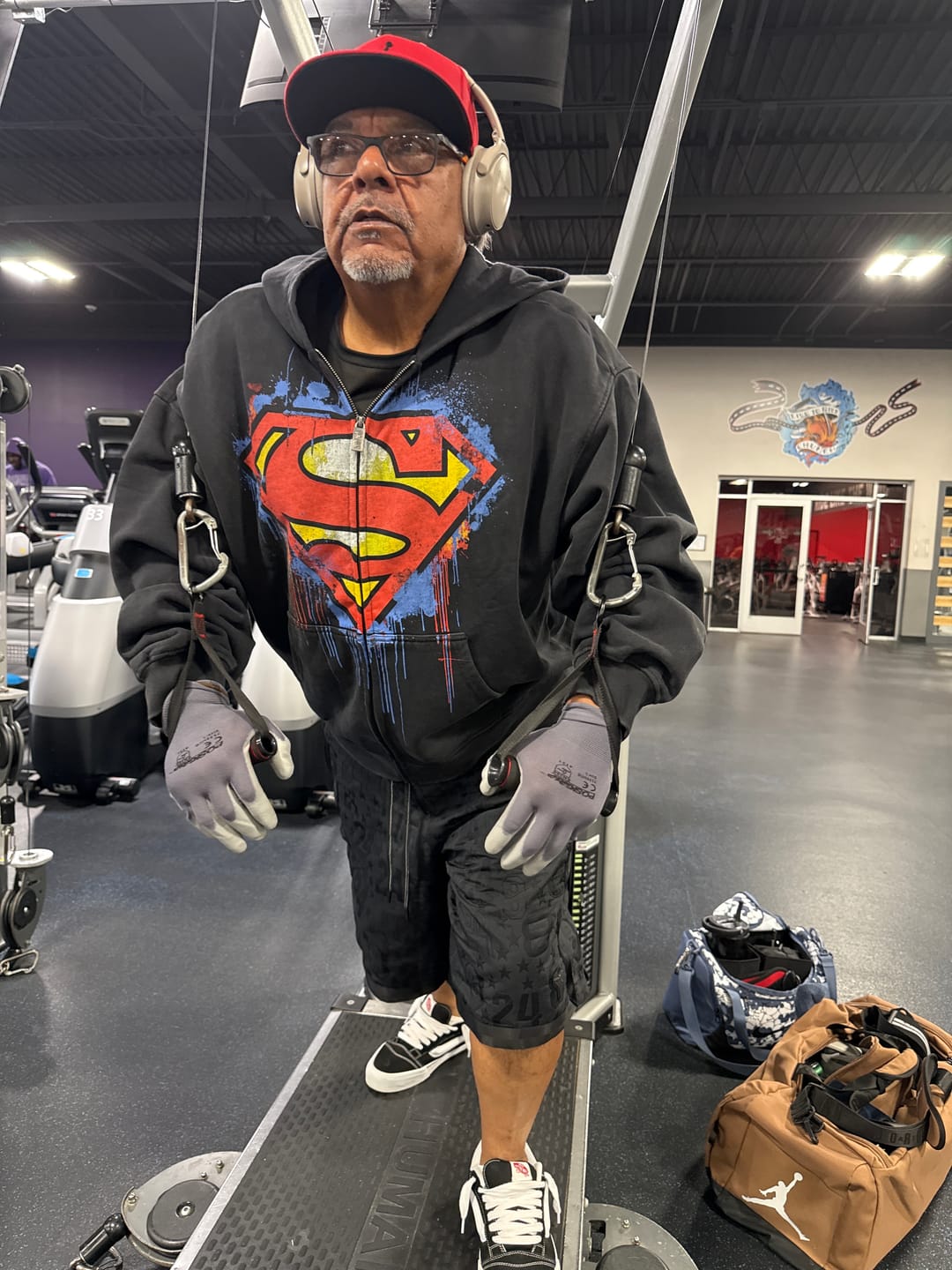 Customer photo review of 5011 - Superman Drip Zip-Ups