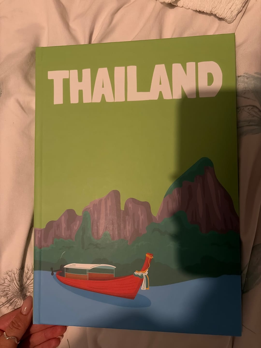Customer photo review of Custom Travel Book
