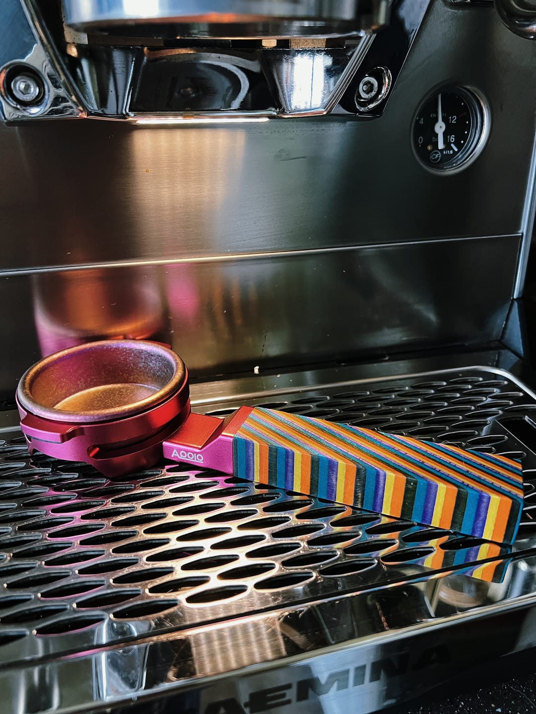 Customer photo review of Abora GE Portafilter Handle | 58mm E61 Compatible