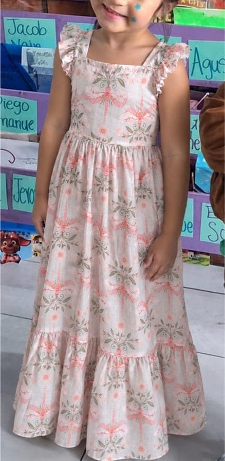 Customer photo review of Vestido Largo para niña - Sara