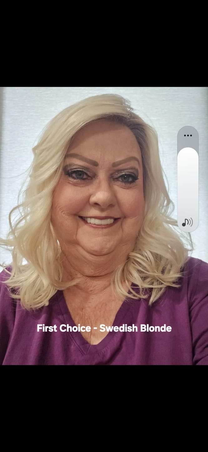 Customer photo review of FIRST CHOICE - Swedish Blonde