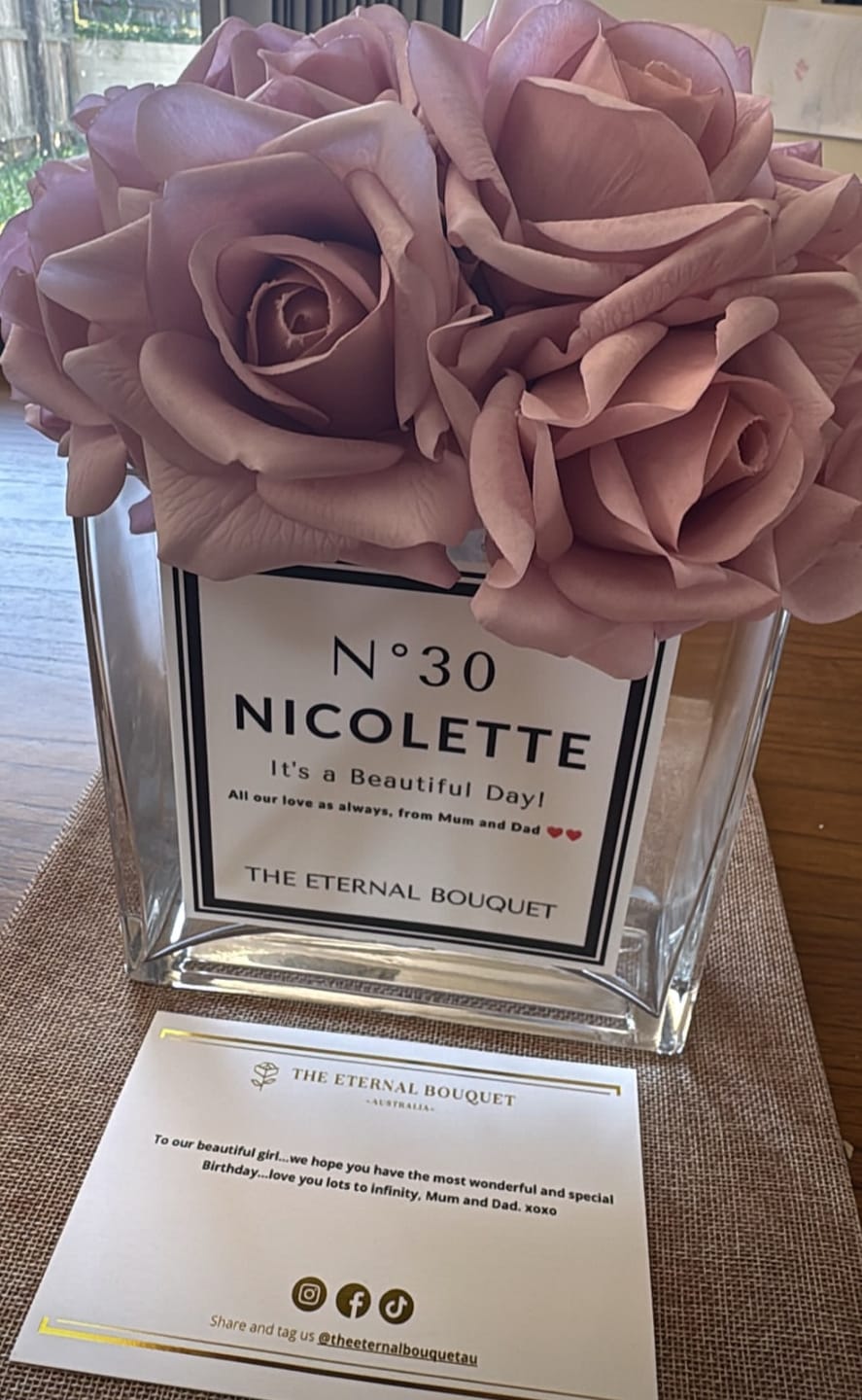 Customer photo review of ROSA VII Bloom Parfum