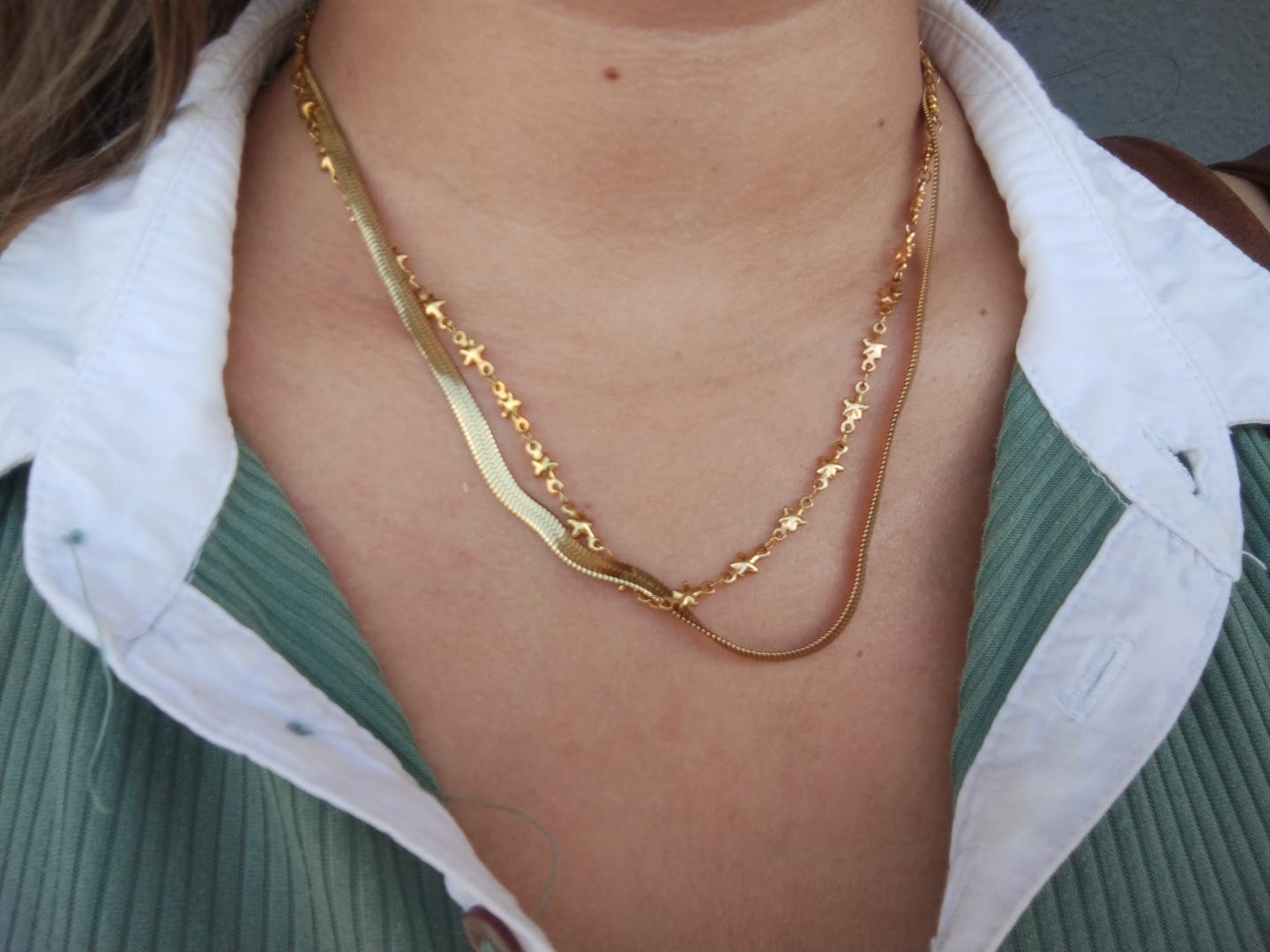 Customer photo review of Collar Con Estrellas