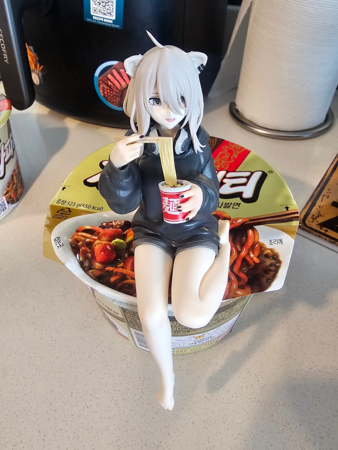 Customer photo review of Hololive - Shishiro Botan - Noodle Stopper Figure (FuRyu)