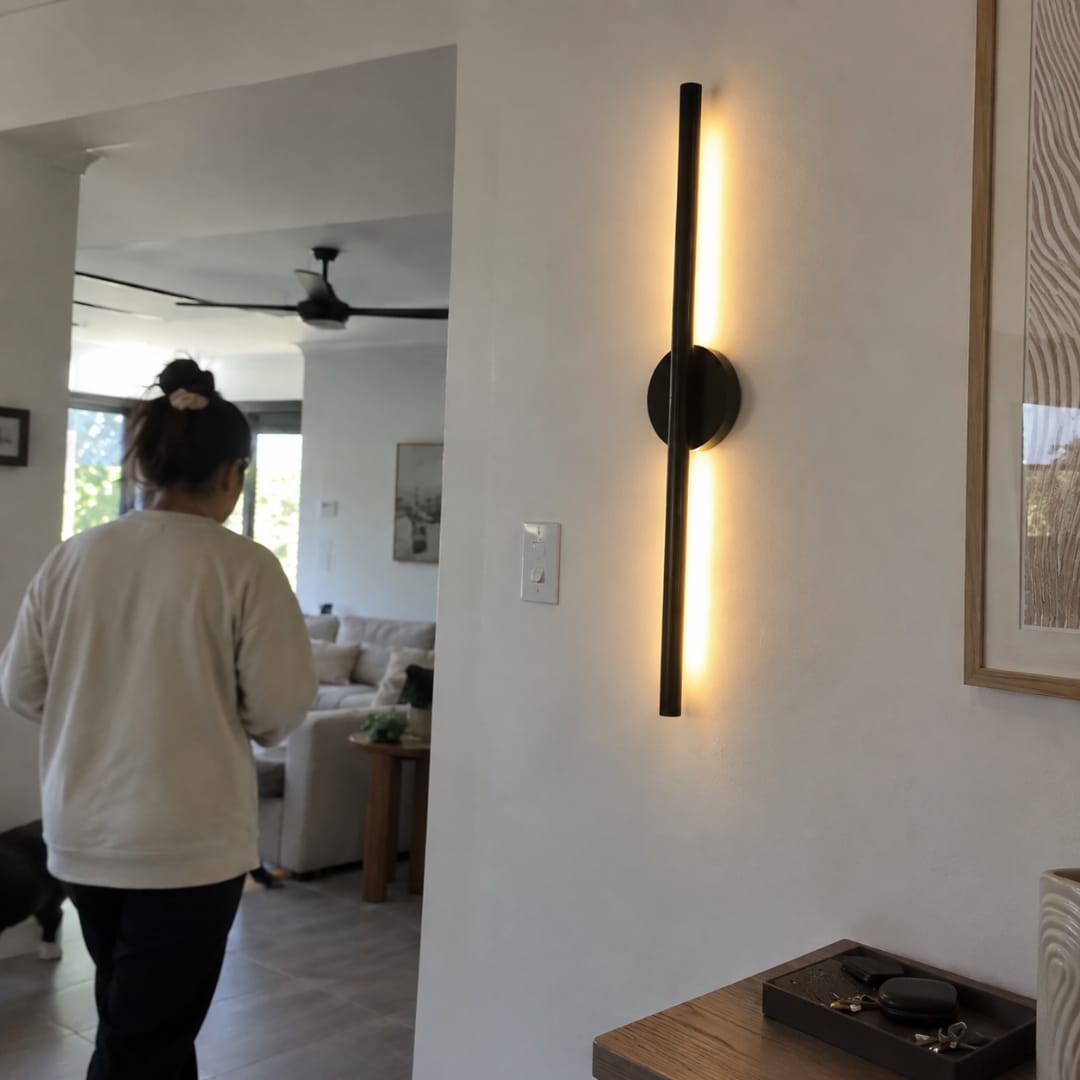 Customer photo review of ZenLumin - Remote Control LED Wall Light