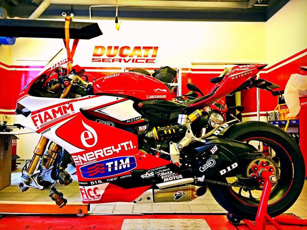 Customer photo review of FIAMM Design Ducati 899 1199  Fairing Kit
