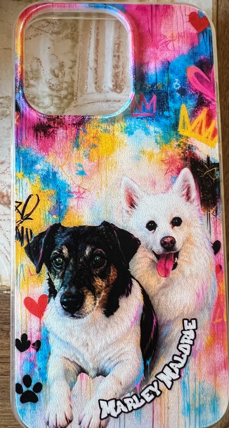 Customer photo review of Graffiti - Coque de téléphone personnalisée