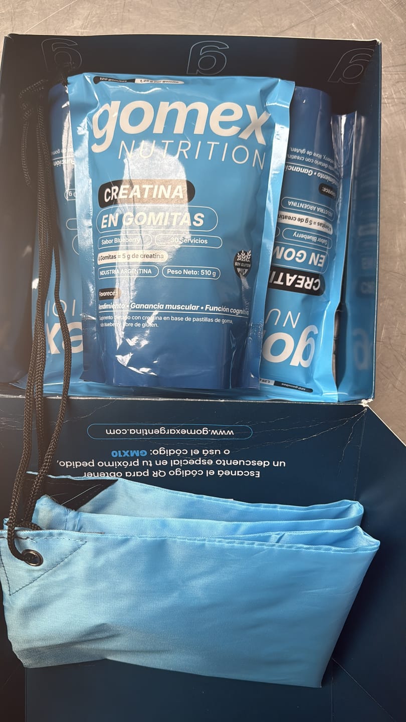 Customer photo review of Gomitas de Creatina GOMEX | 5g por Dosis, Sin Polvos
