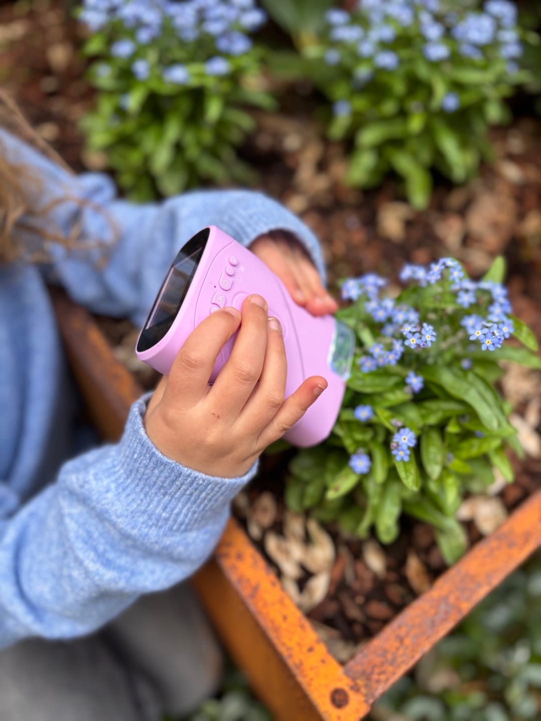 Customer photo review of Rabano Entdecker Mikroskop für Kinder - Lila